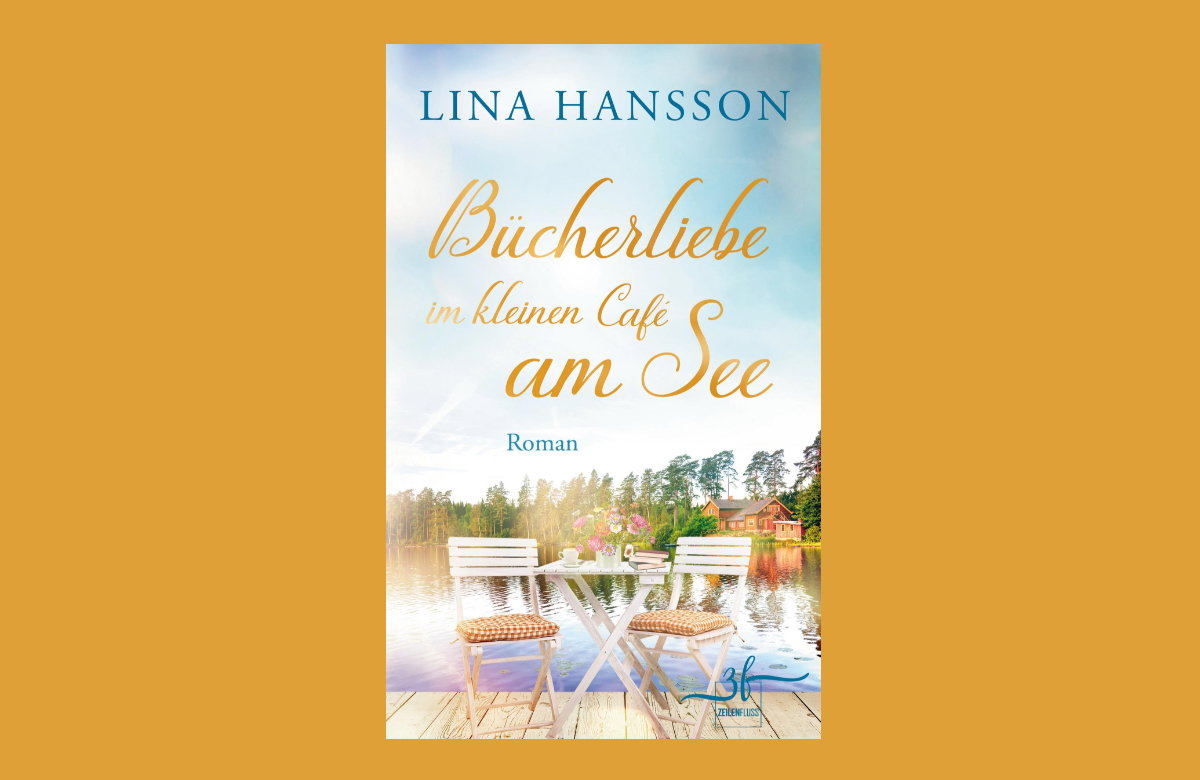 Buchcover "Bücherliebe im kleinen Café am See" von Lina Hanssen