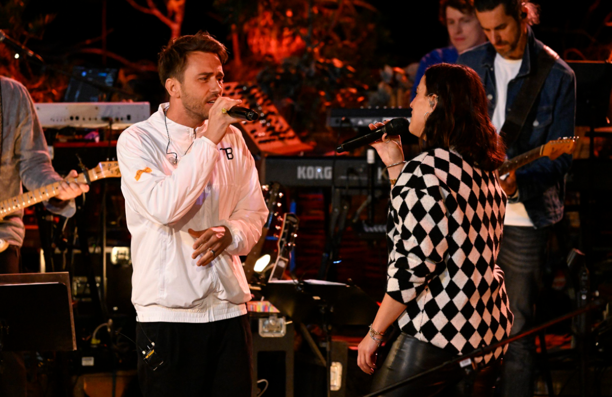 Clueso und Stefanie Kloß bei "Sing meinen Song"