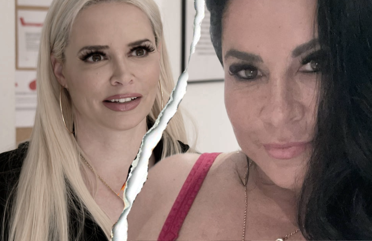 Daniela Katzenberger und Iris Klein ernst