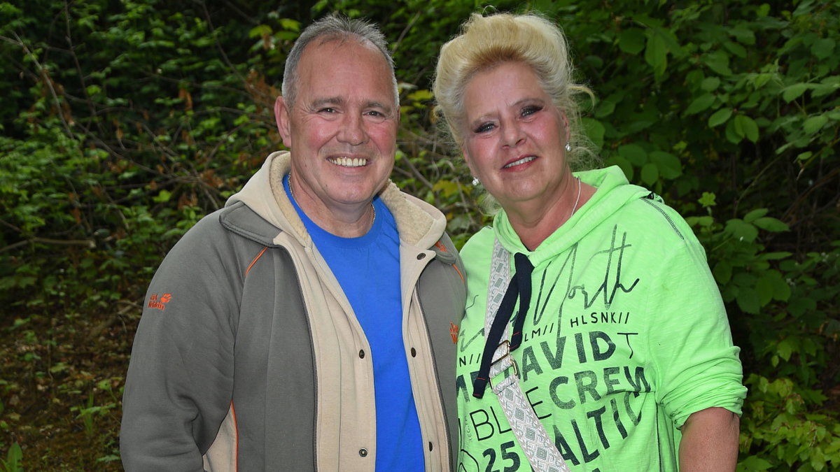 Harald Elsenbast und Silvia Wolny beim BILD Renntag 2022