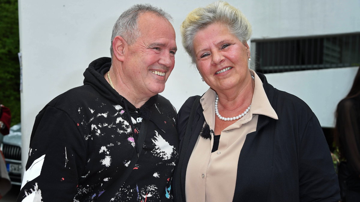 Harald Elsenbast und Silvia Wolny beim BILD Renntag