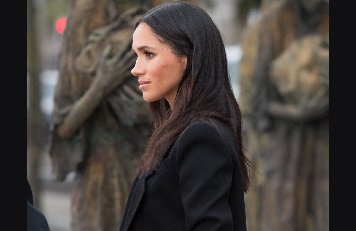 Herzogin Meghan traurig