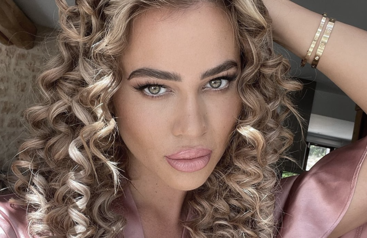 Jessica Haller mit Locken