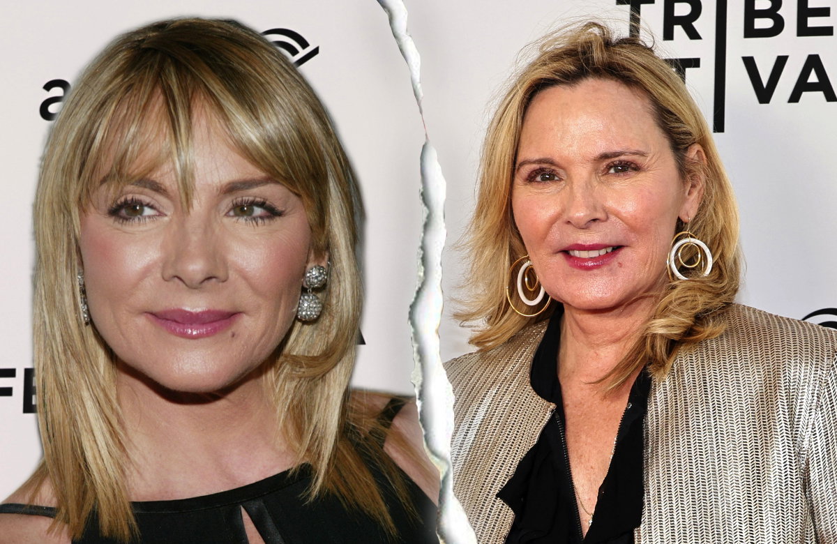 Kim Cattrall früher und heute.