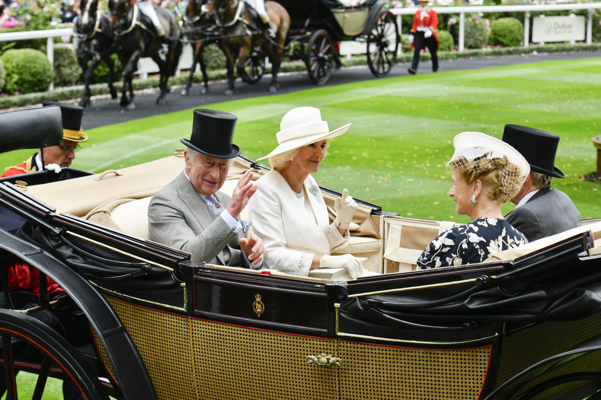 König Charles und Königin Camilla beim Royal Ascot, 2023