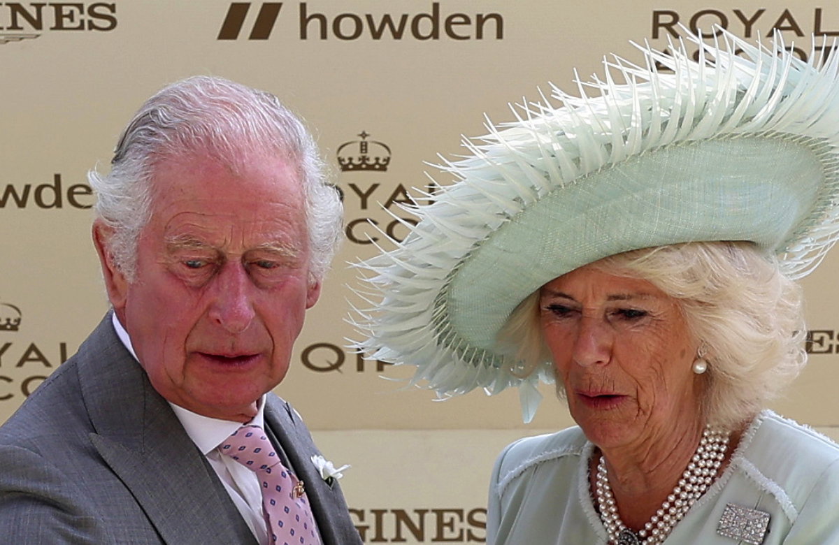 König Charles III. und Königin Camilla in Ascot.