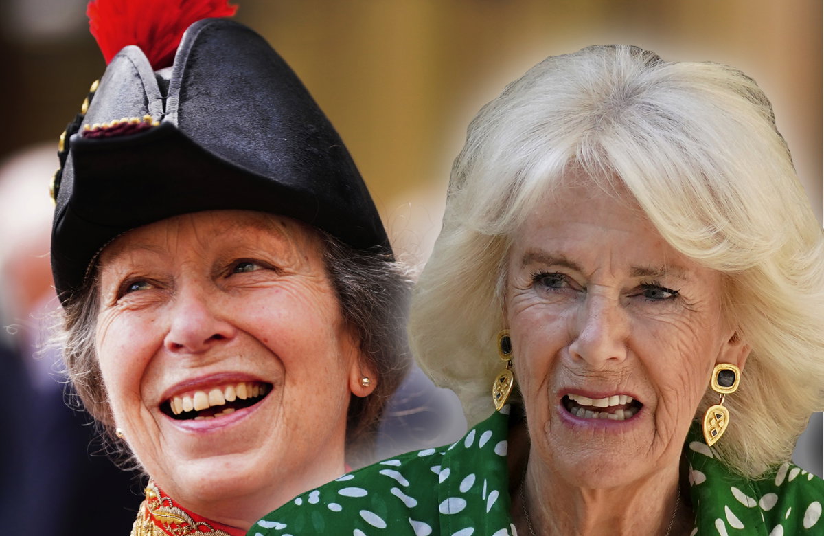 Prinzessin Anne und Königin Camilla.