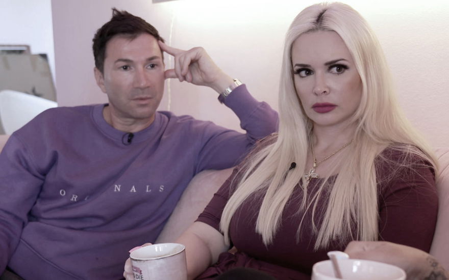 Lucas Cordalis und Daniela Katzenberger gucken traurig