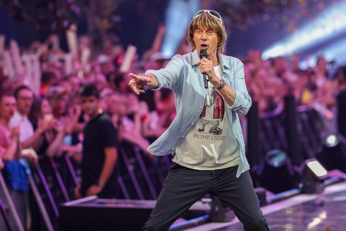 Mickie Krause beim großen Schlagercomeback in Leipzig