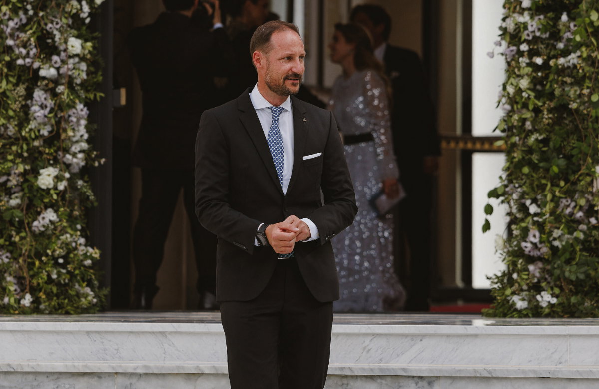 Kronprinz Haakon von Norwegen in Jordanien.