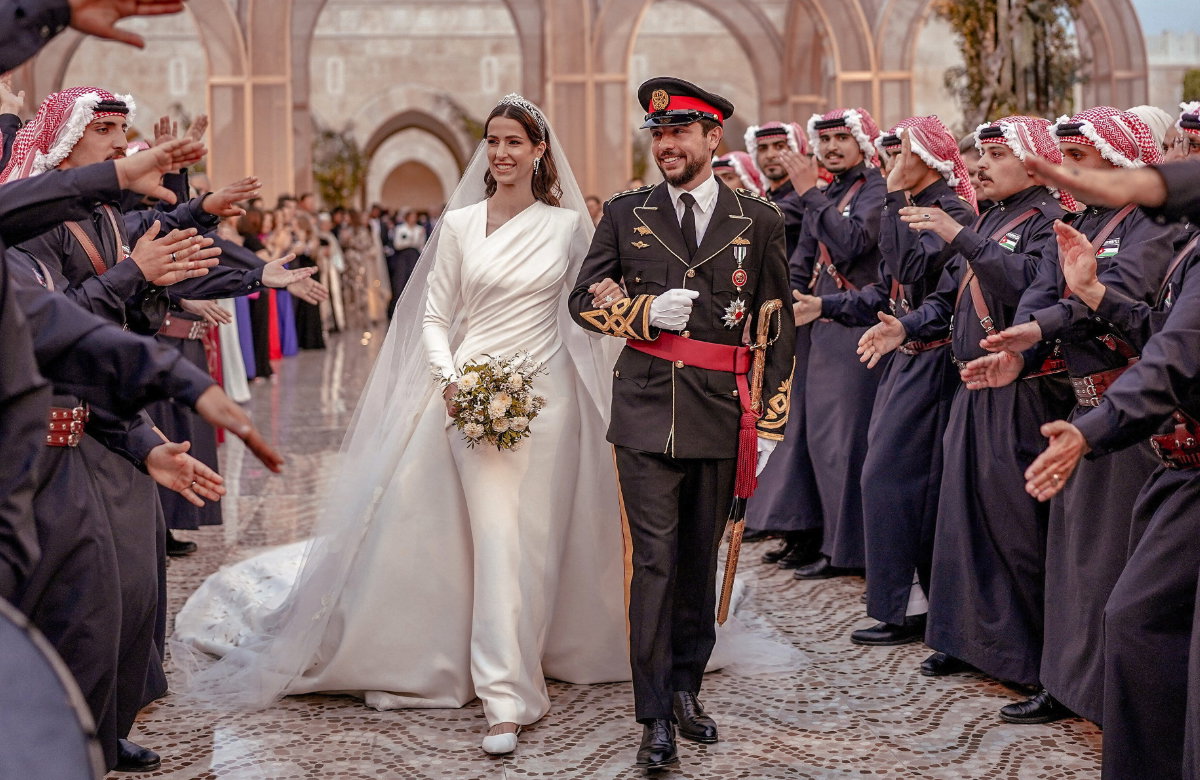 Rajwa Al Saif und Prinz Hussein von Jordanien