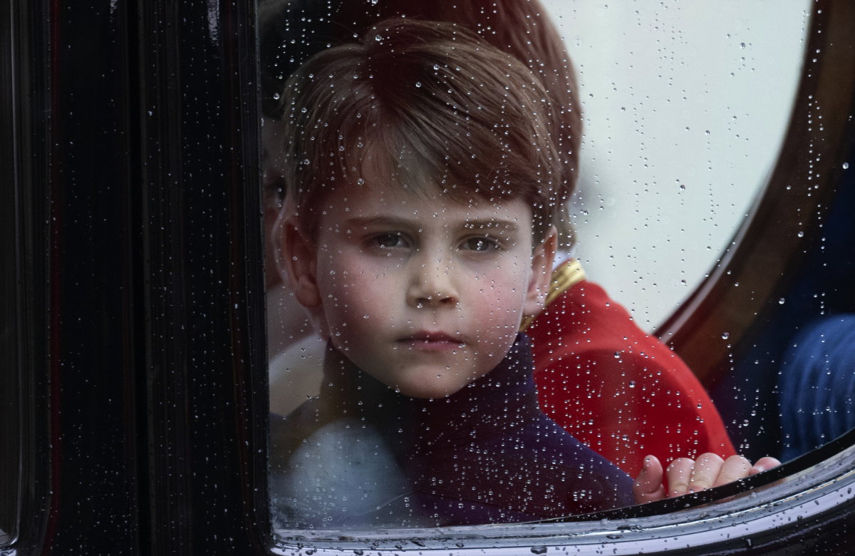 Prinz Louis am Tag der Krönung von König Charles III., 6. Mai 2023.