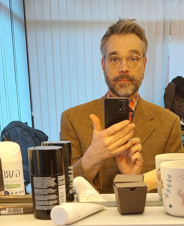 Raphael Schneider in der Maske