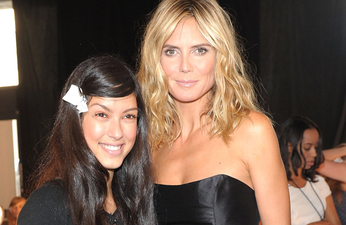 Rebecca Mir und Heidi Klum