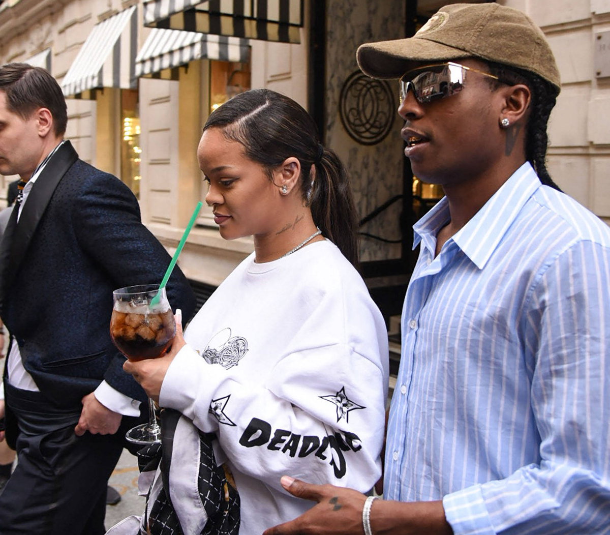 Rihanna und A$AP Rocky in Paris