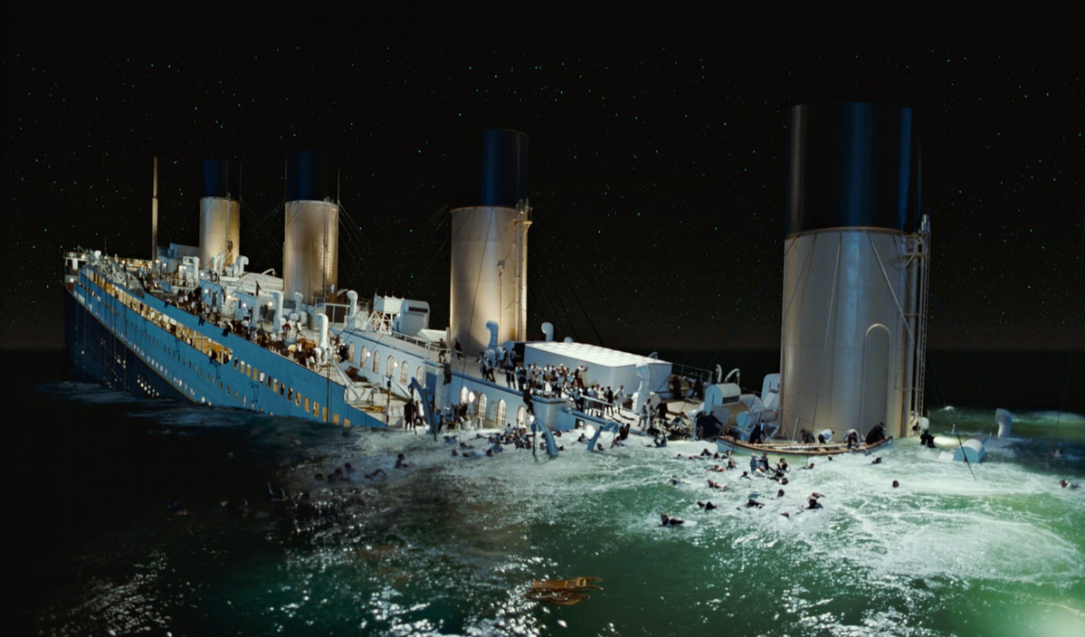 "Titanic"-Film: Untergang der Titanic