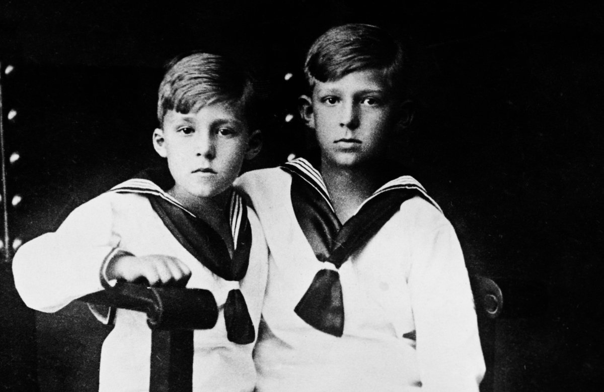 Alfons de Borbón und König Juan Carlos.