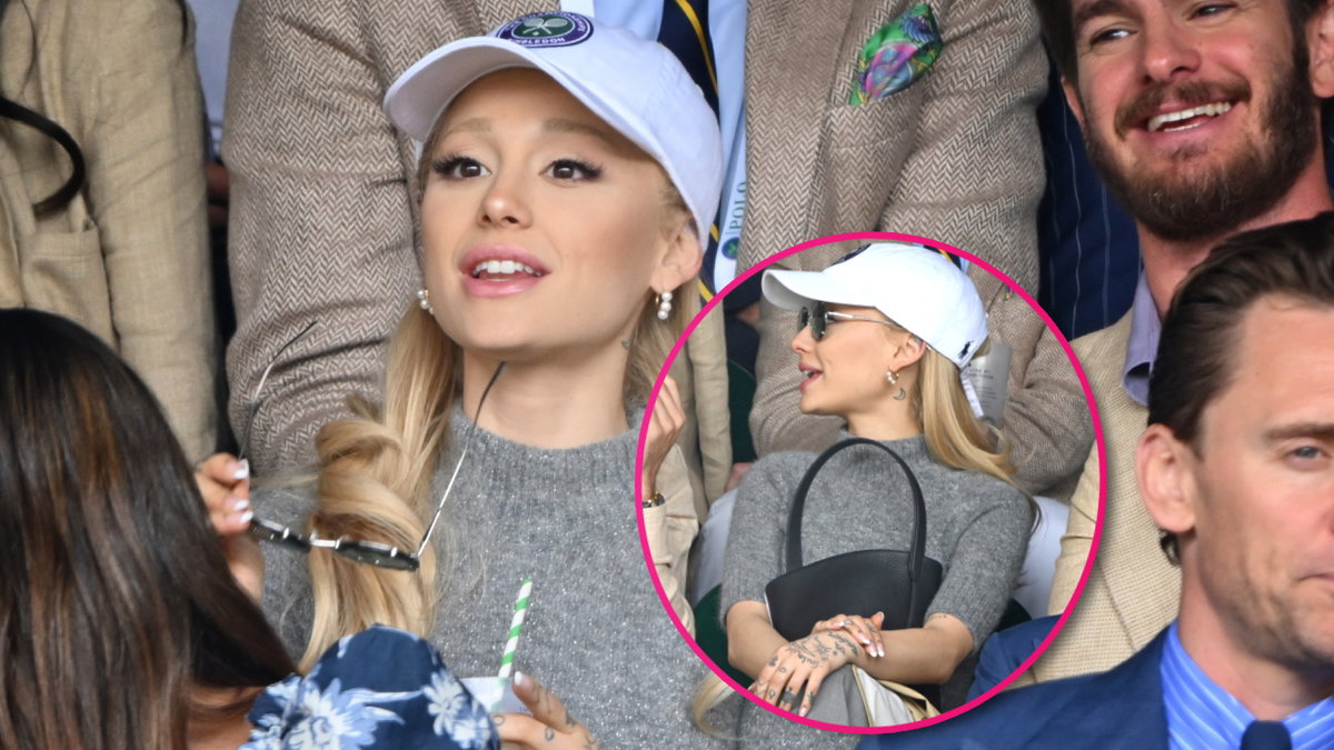 Ariana Grande in Wimbledon ohne ihren Ehering am Finger