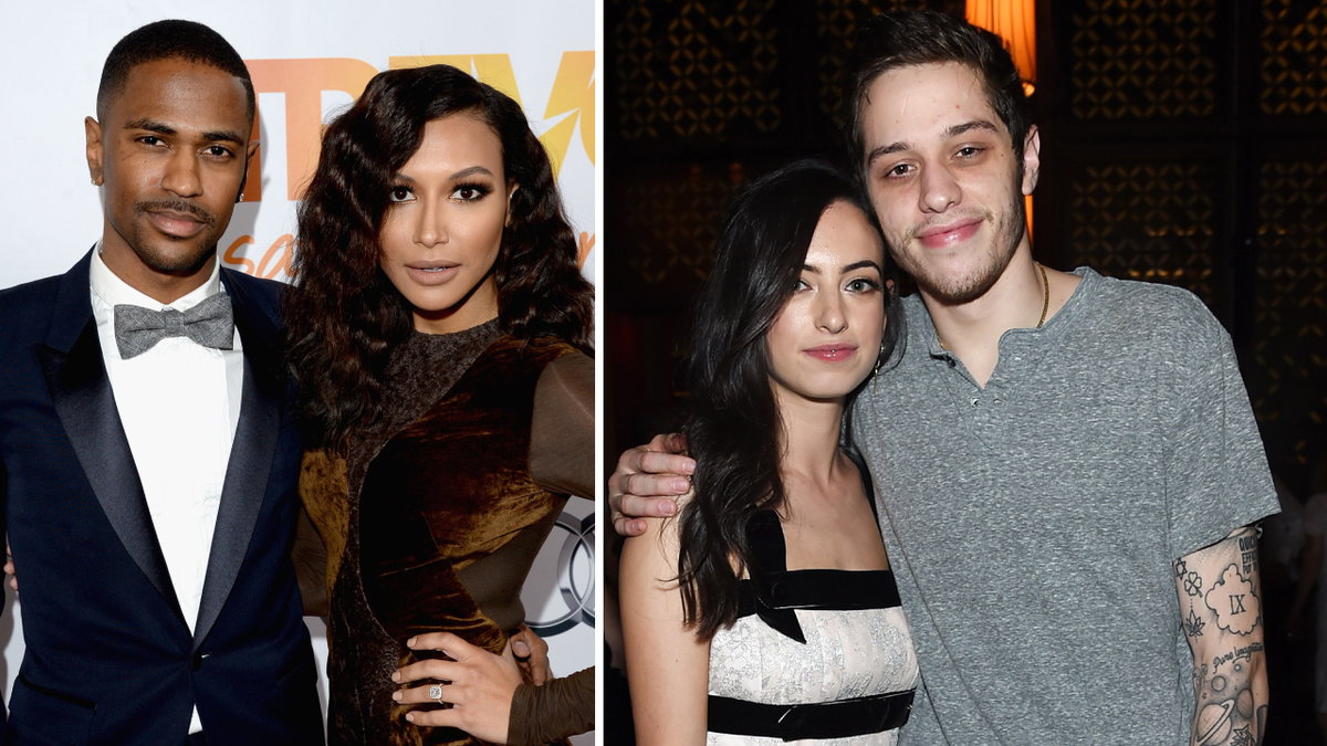 Big Sean mit Naya Rivera und Pete Davidson mit Cazzie David