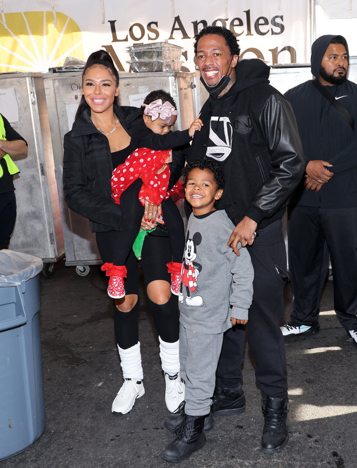 Brittany Bell und Nick Cannon mit ihren Kindern