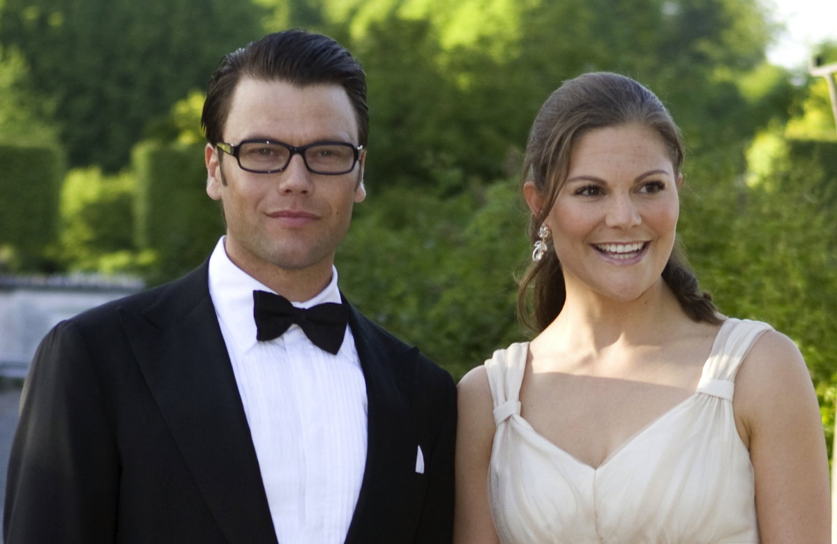 Daniel Westling und Prinzessin Victoria, 2008.