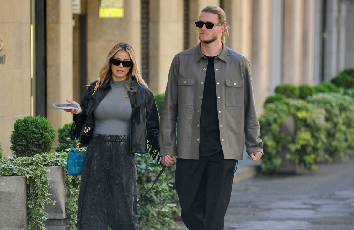 Loris Karius und Diletta Leotta Hand in Hand