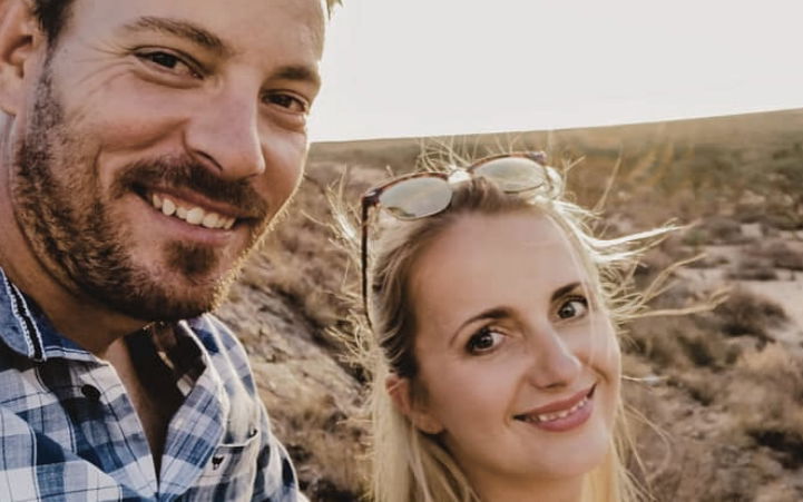 Gerald und Anna Heiser in Afrika