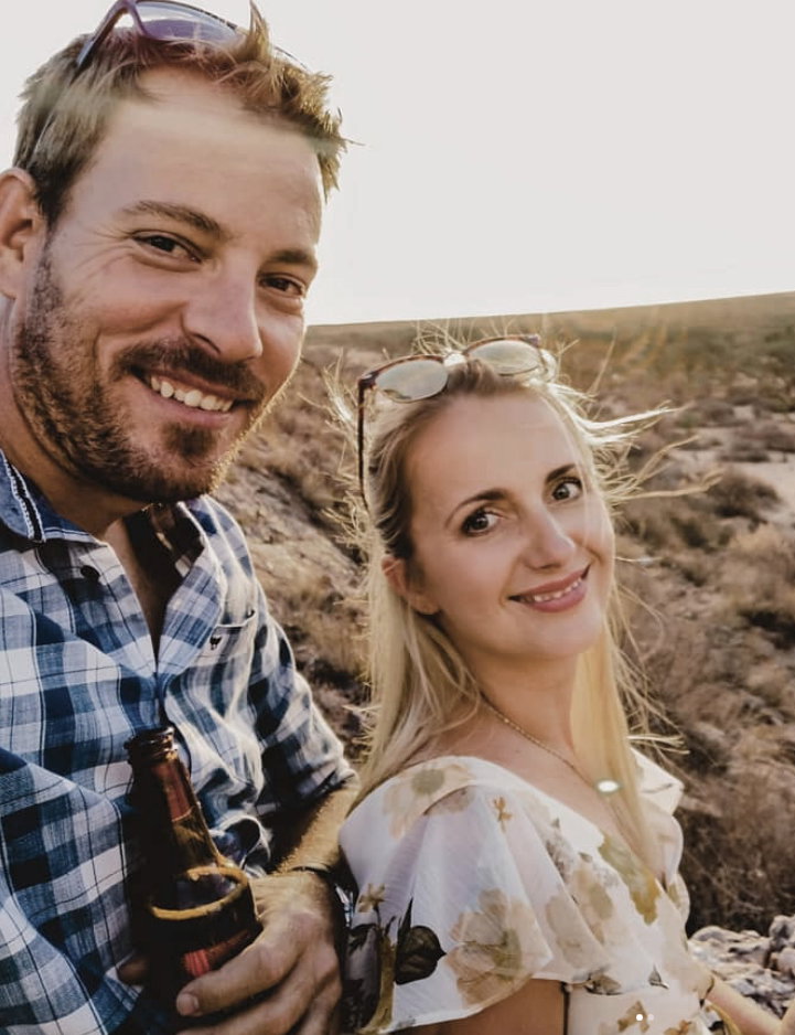 Gerald und Anna Heiser in Afrika