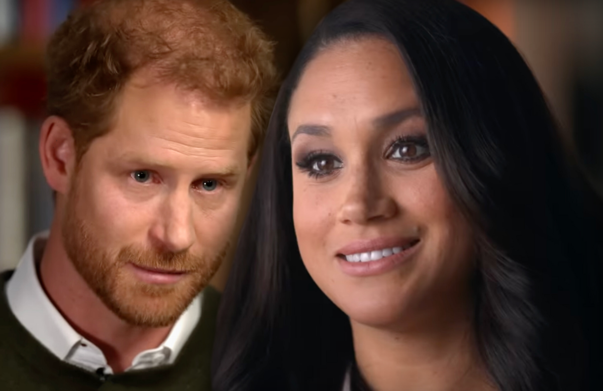 Prinz Harry und Herzogin Meghan ernst