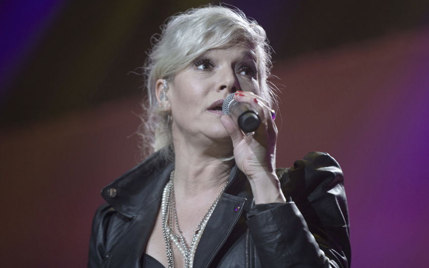 Ina Müller sieht erschrocken aus