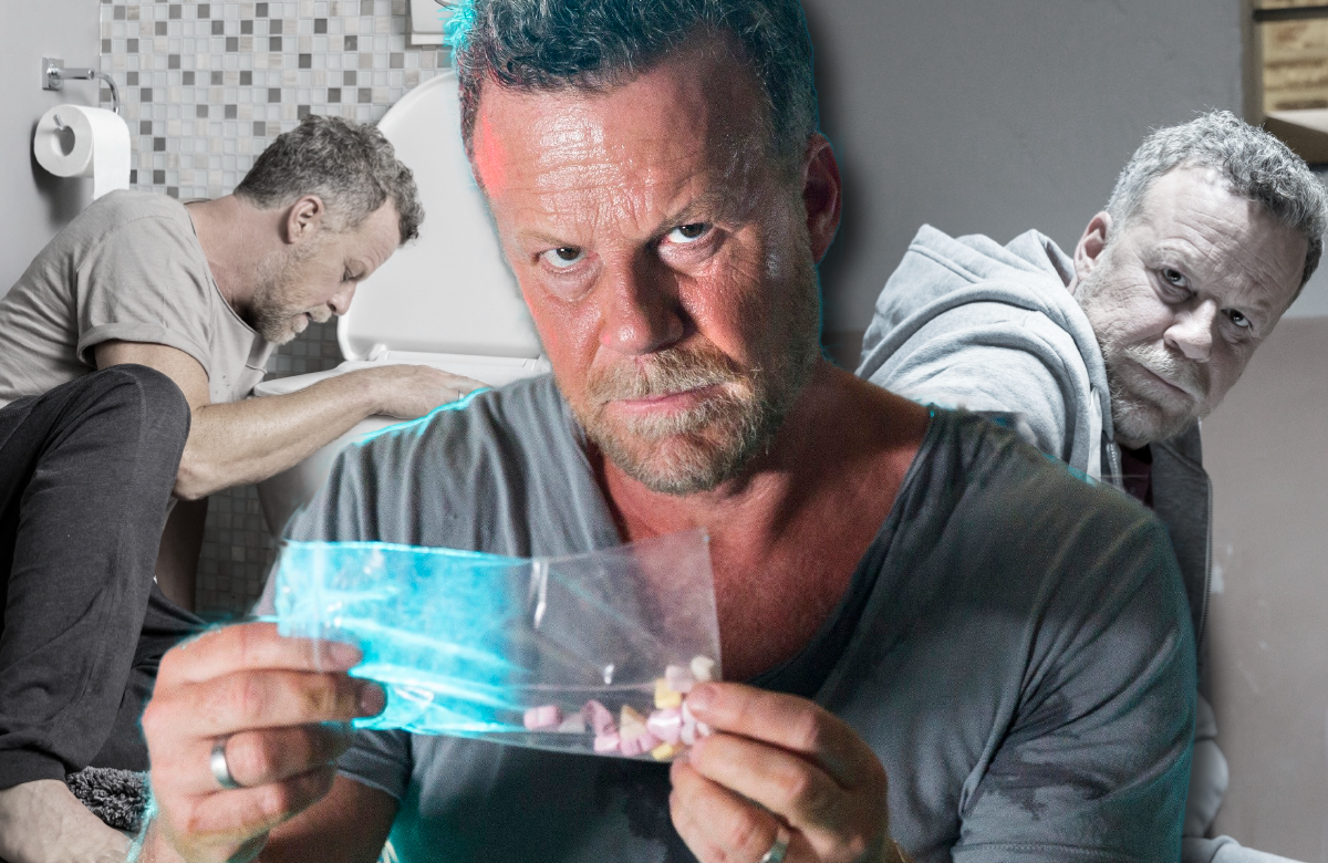 Jenke von Wilmsdorff bei seinen Experimenten