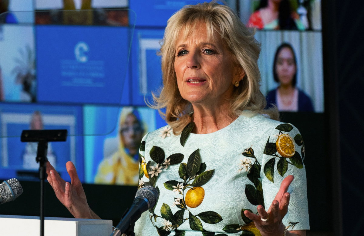 Jill Biden, 2021.