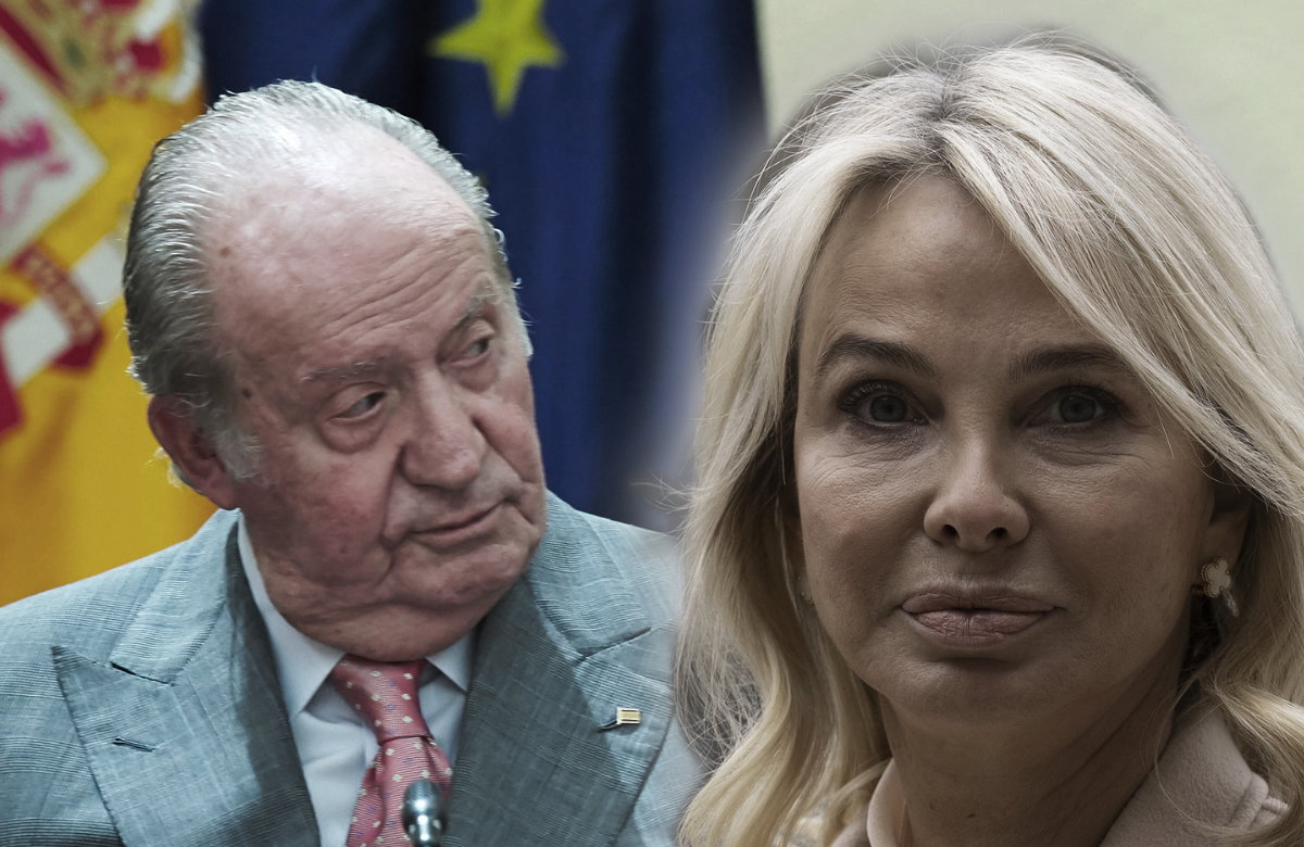 Ex-König Juan Carlos und Corinna zu Sayn-Wittgenstein-Sayn.