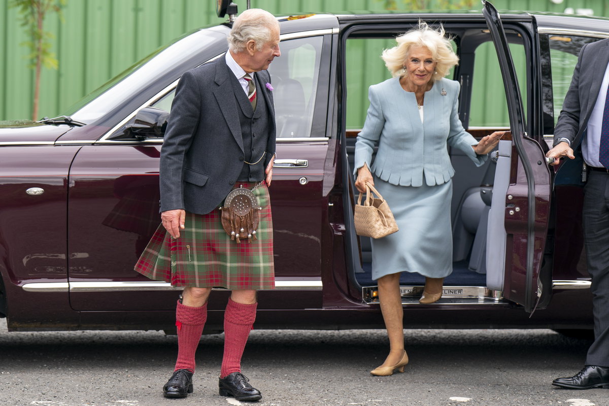 König Charles und Königin Camilla am 06. Juli in Schottland.