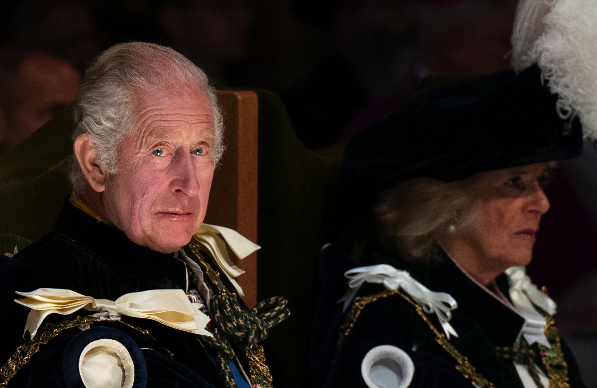 König Charles III. und Königin Camilla in Schottland.