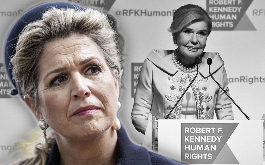 Königin Máxima und ihre Freundin Marianna Vardinoyannis.