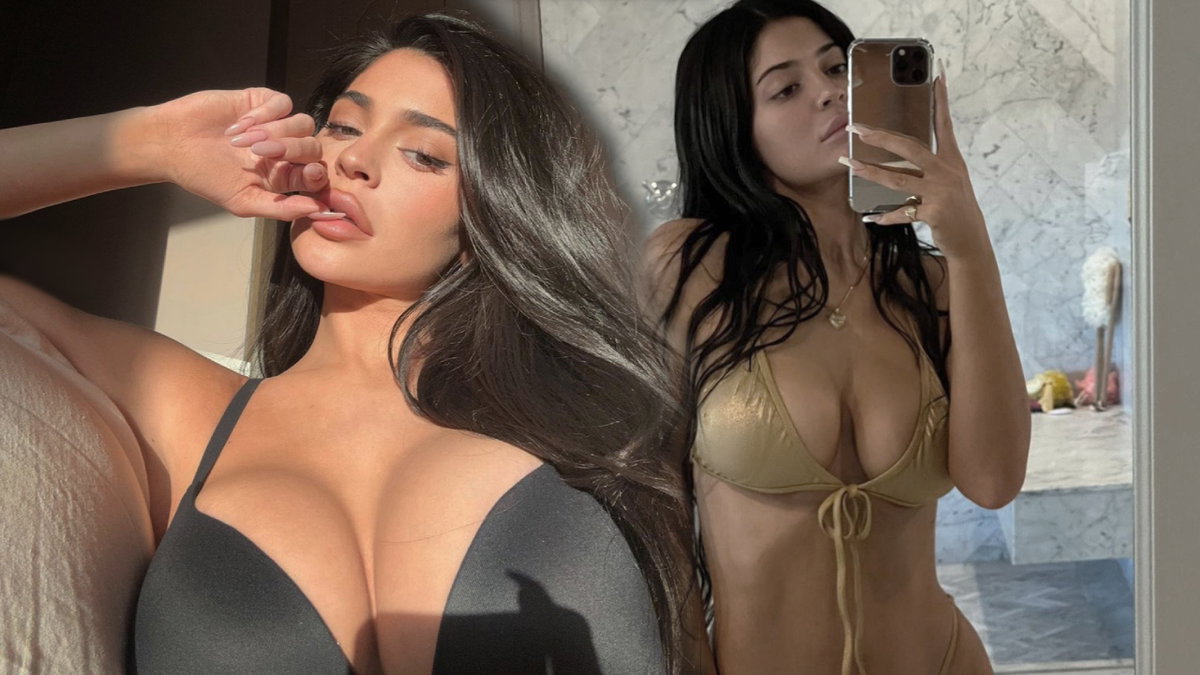 Kylie Jenner stellt ihren vergrößerten Busen zur Schau