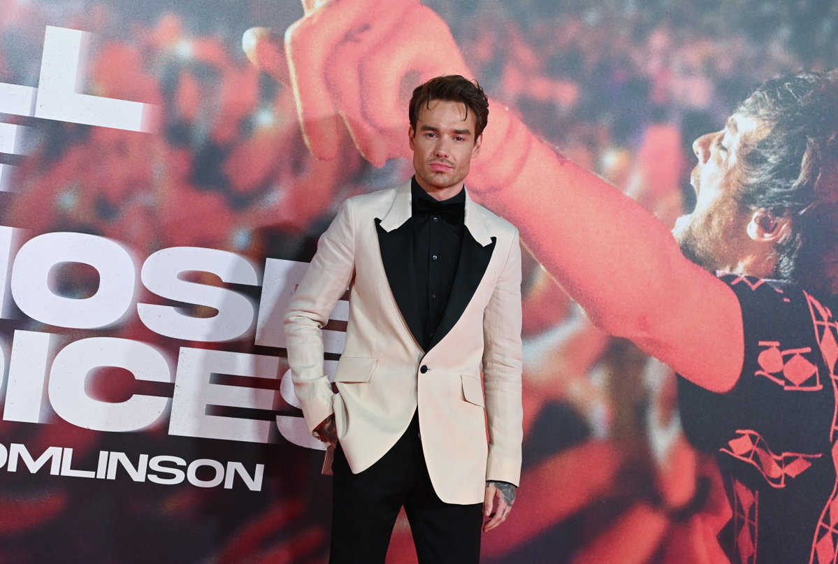 Liam Payne auf dem roten Teppich von "All of those Voice"