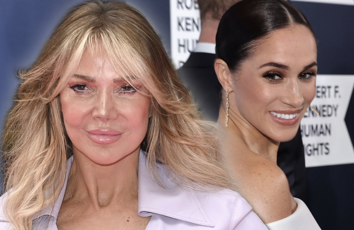 Lizzie Cundy und Herzogin Meghan.