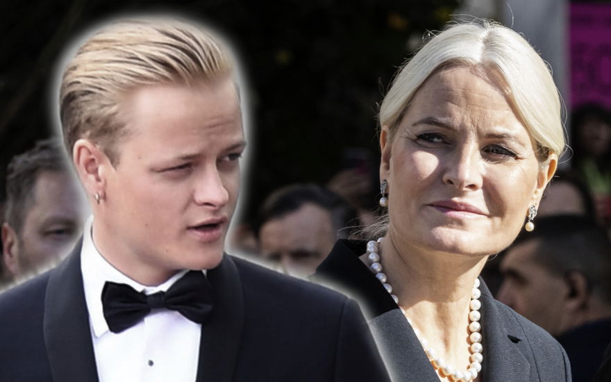 Marius und Prinzessin Mette-Marit.
