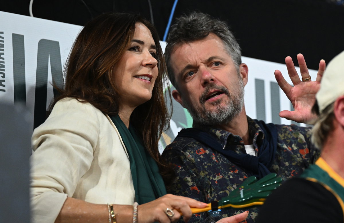 Prinzessin Mary und Prinz Frederik bei den Olympischen Spielen.