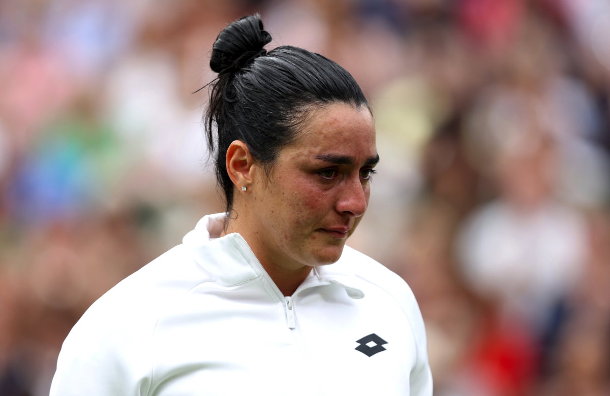 Ons Jabeur in Wimbledon.