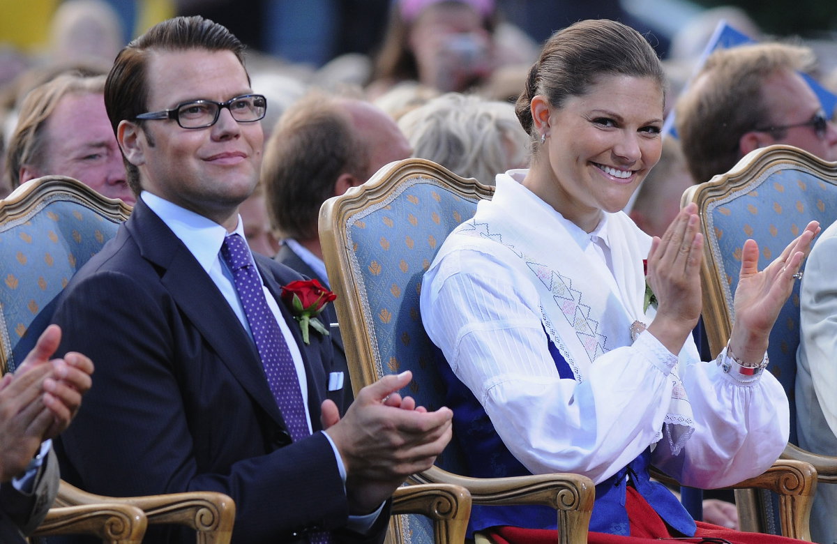 Daniel feiert den Geburtstag von Prinzessin Victoria, 2009.