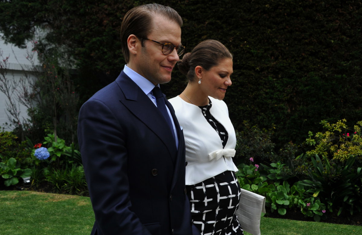 Prinz Daniel und Prinzessin Victoria, schwanger mit Baby Nr. 2, 2015.