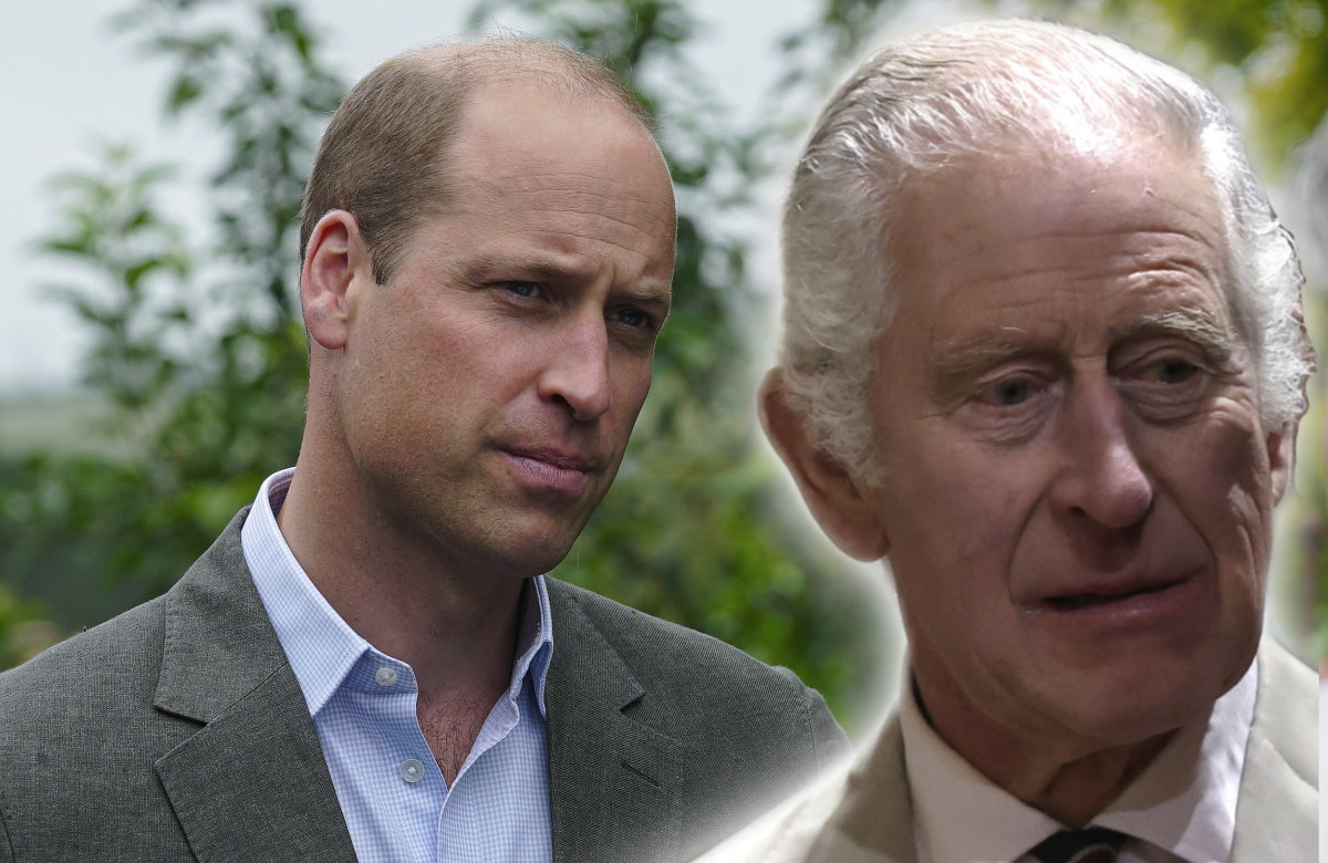 Prinz William und König Charles III.