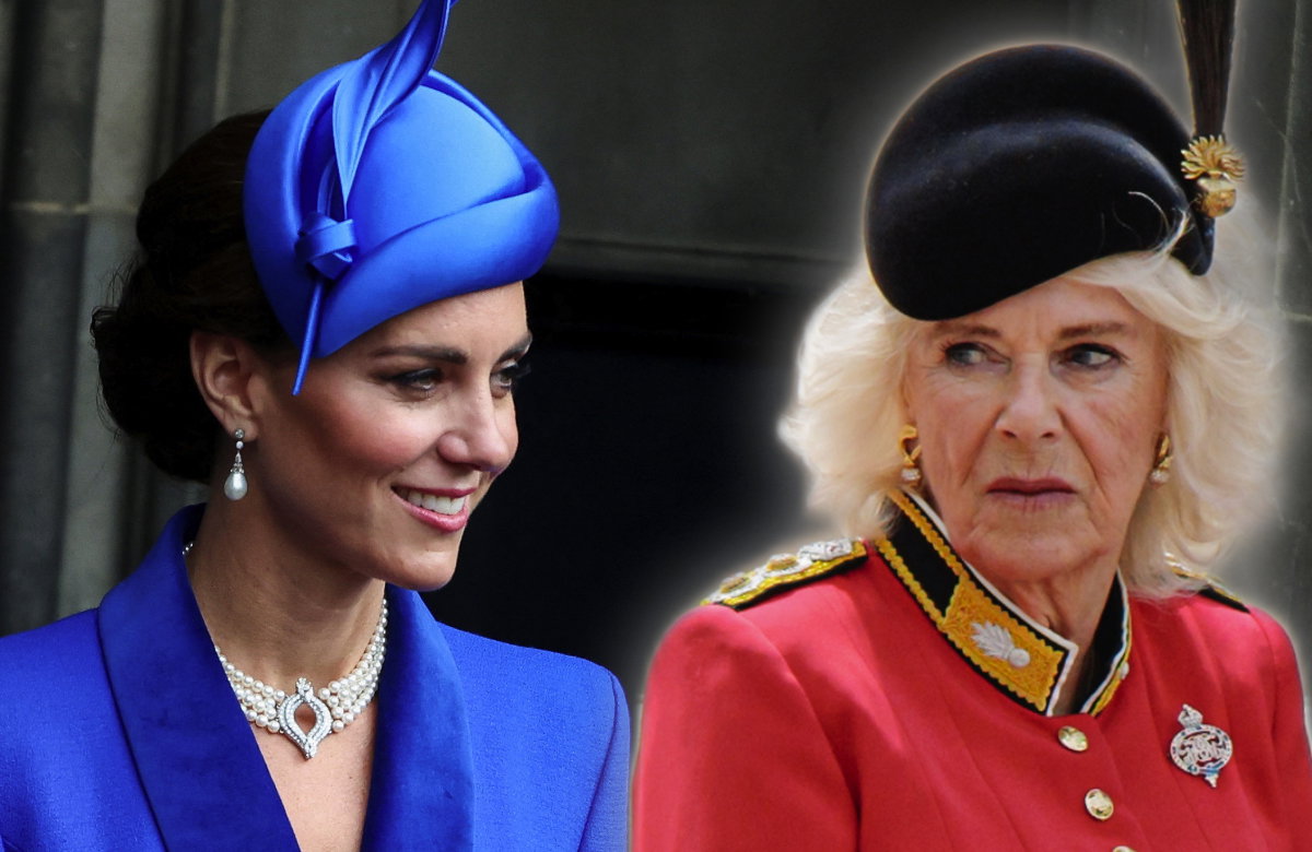 Prinzessin Kate und Königin Camilla.