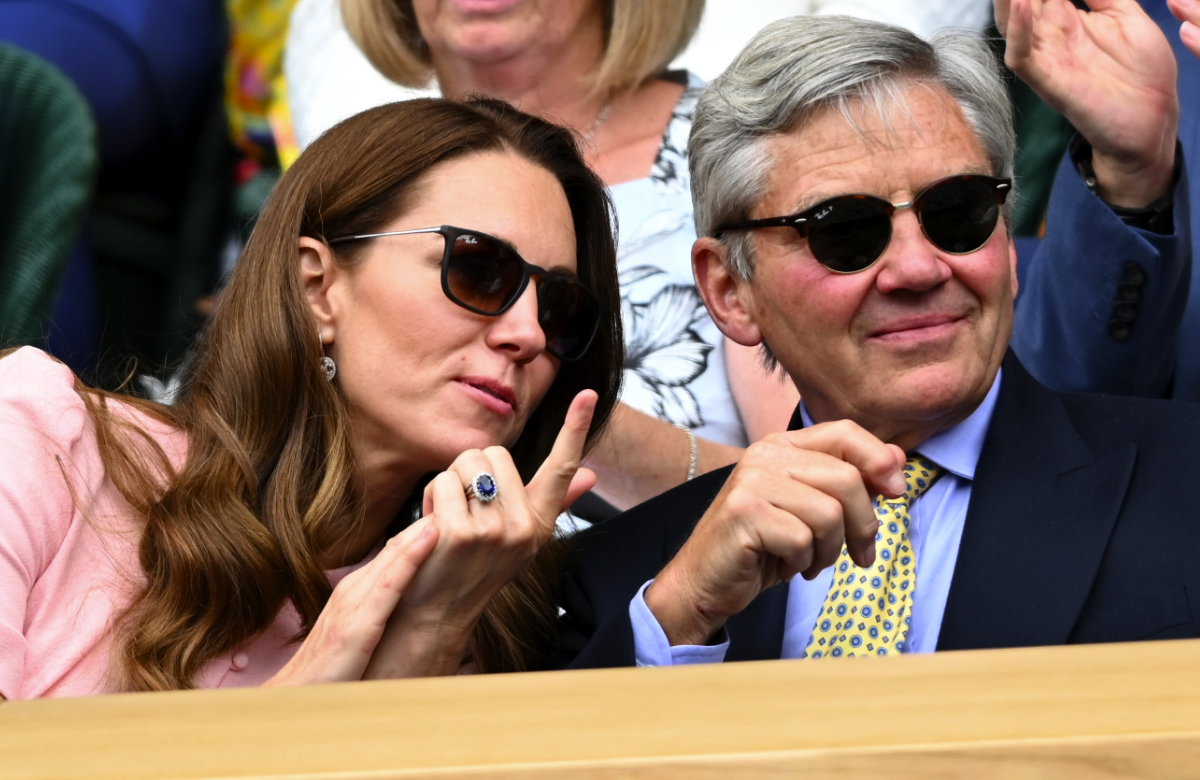 Prinzessin Kate und ihr Vater Michael Middleton.