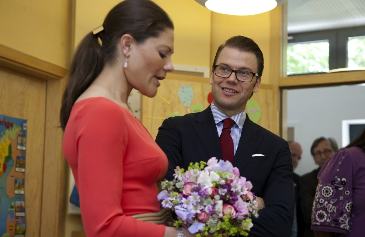 Prinzessin Victoria und Prinz Daniel in Berlin, 2011.