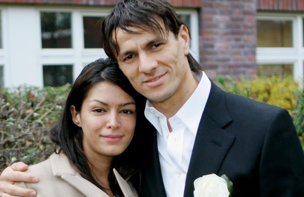 Sabia und Khalid Boulahrouz bei ihrer Hochzeit 2006