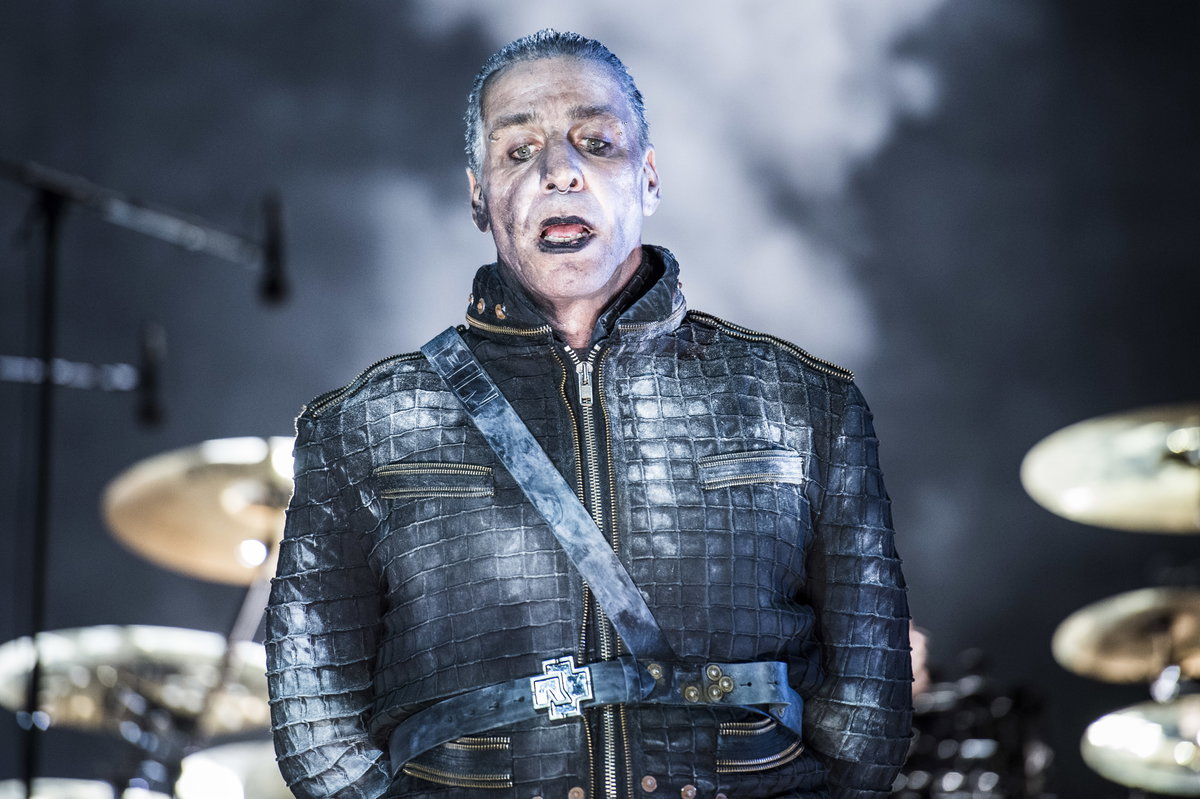 Till Lindemann beim Rammstein-Konzert